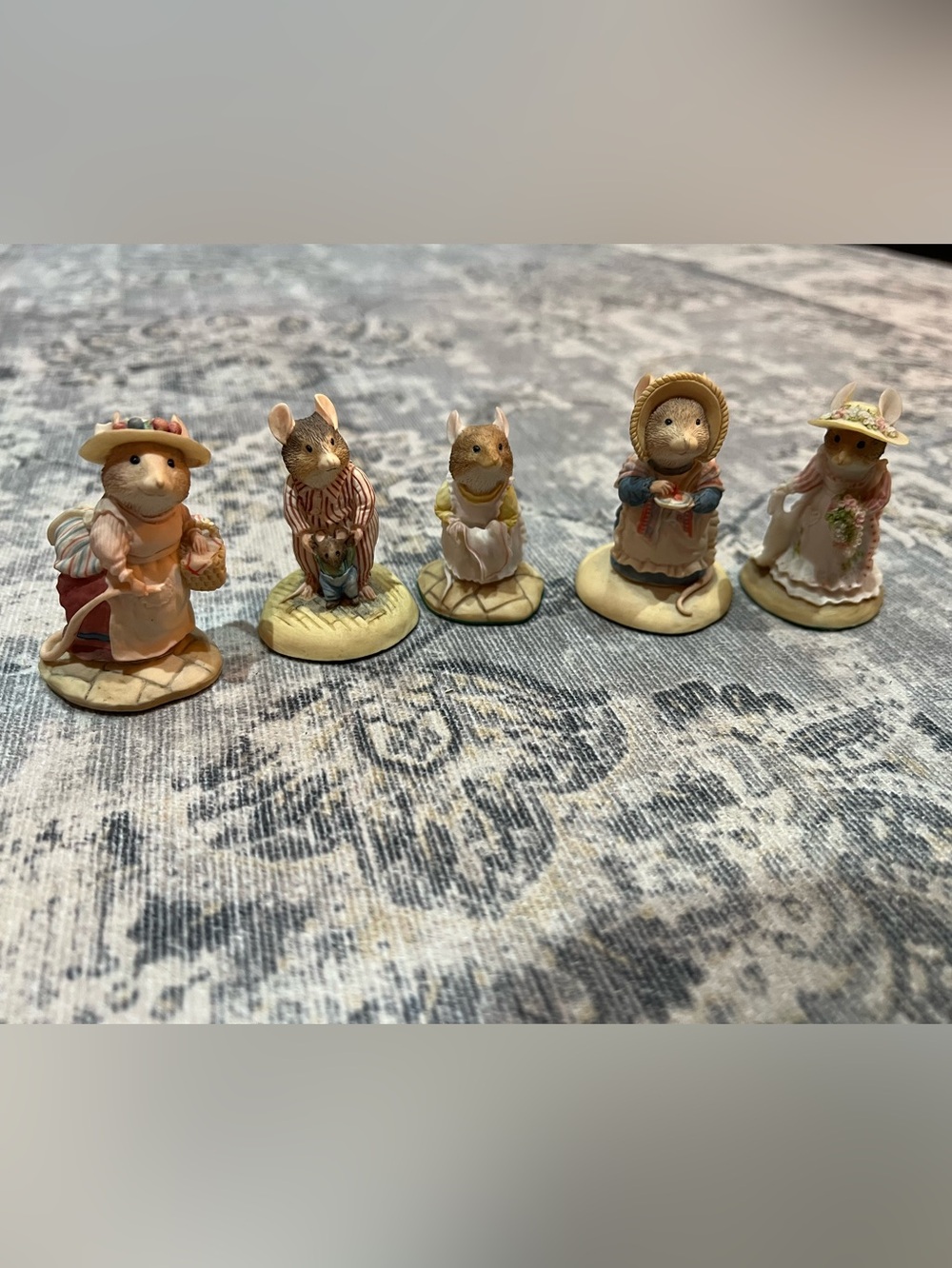 Vintage Brambly Hedge Figurines - Jill Barklem (Border Fine Arts and Enesco)